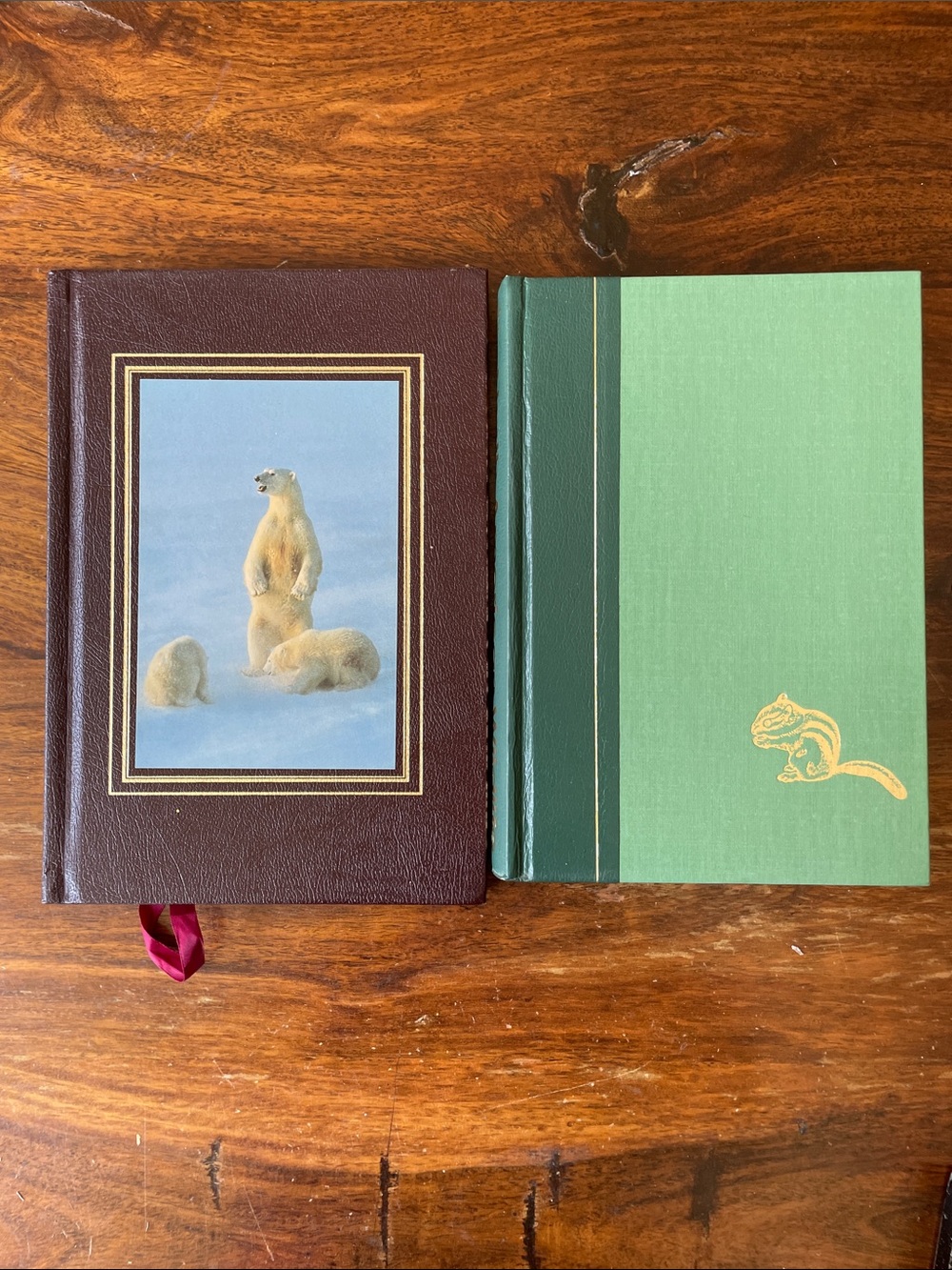 2 North American Wildlife Wild Animals Lot Vintage Hardcover Books Coffee Table